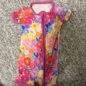 Little Sleepies Rainbow Blooms Shorty